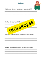 Att vara sig själv: Dina rättigheter och ansvar - Årskurs 4 - 6