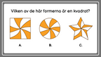 Skoj med former - Frågesport (38 sidor)