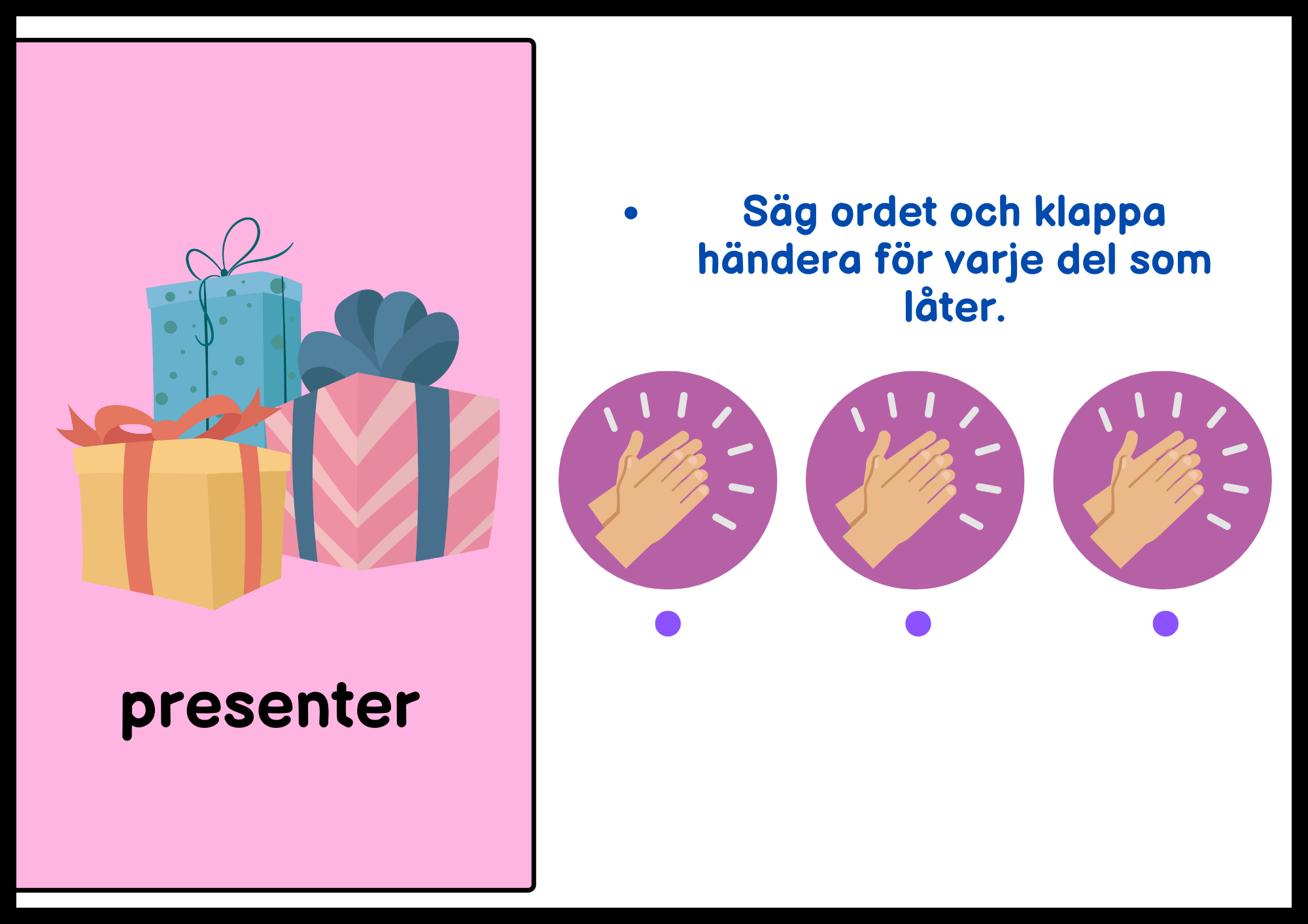 Vi lär oss ljuda och läsa - Presentation - 28 sidor