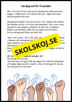 Värdegrund - I skolan, hemma och för framtiden