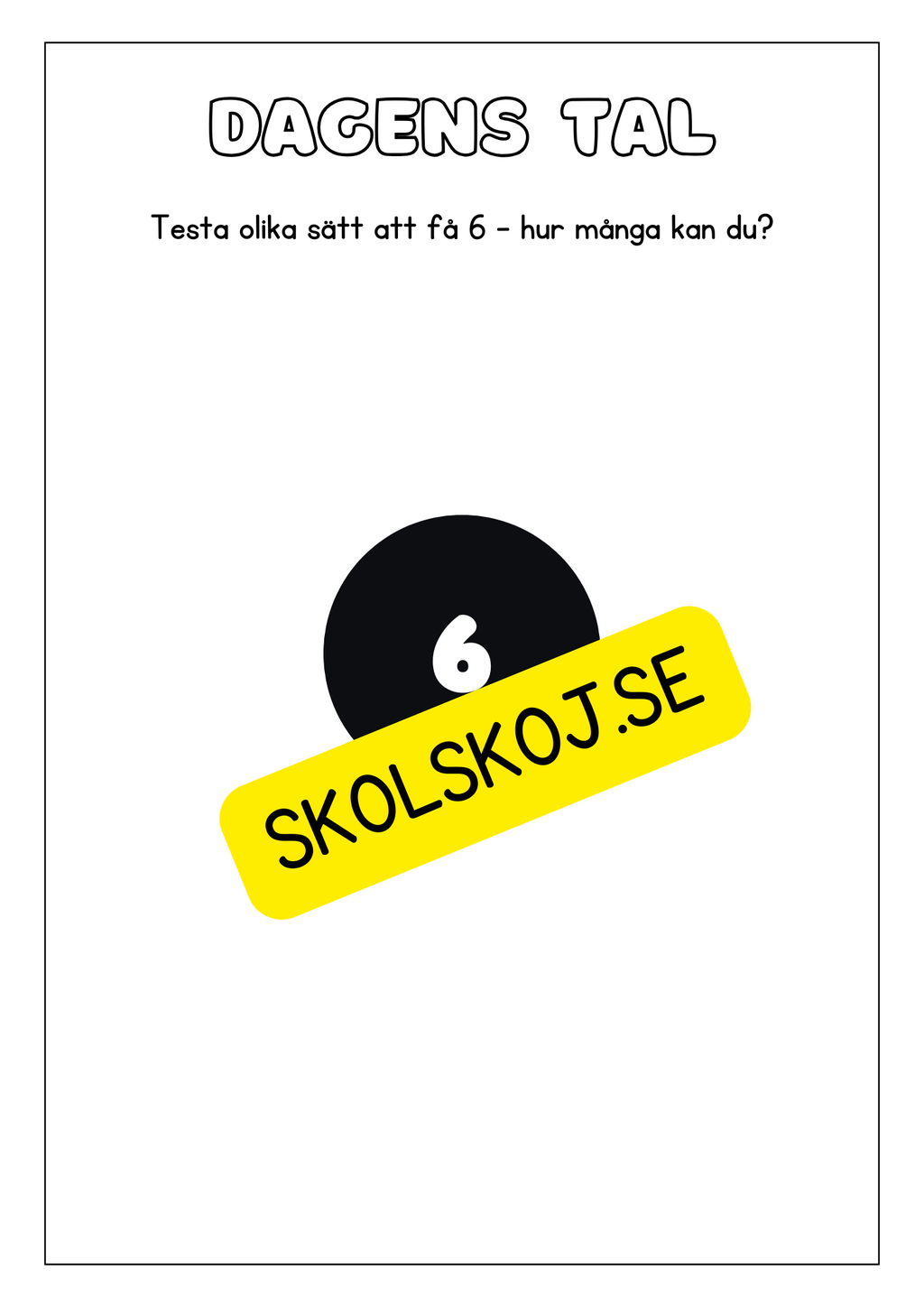 Jag är klar! - Blandade uppgifter (16 sidor)