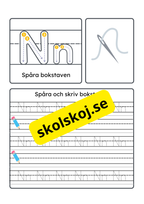 Vi lär oss alfabetet - Hela alfabetet