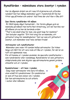 Upptäck rymden - Fakta - Årskurs 4 - 6