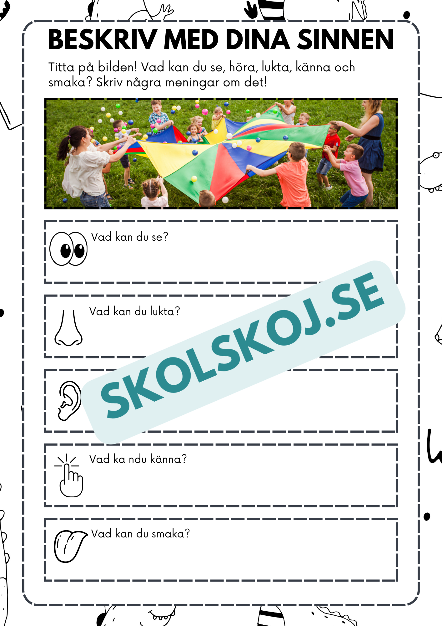 Beskriv med dina sinnen