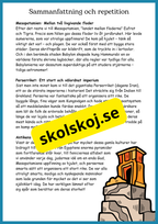 Antikens värld: En tidsresa runt Medelhavet + frågor - Åk 4 - 9
