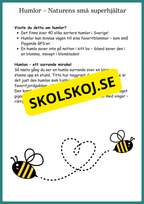 Djur och natur - Årskurs 4 - 6