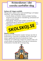 Kristendomen i Sverige - Då och nu - Årskurs 4 - 6