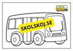 Fordon - Målarbok