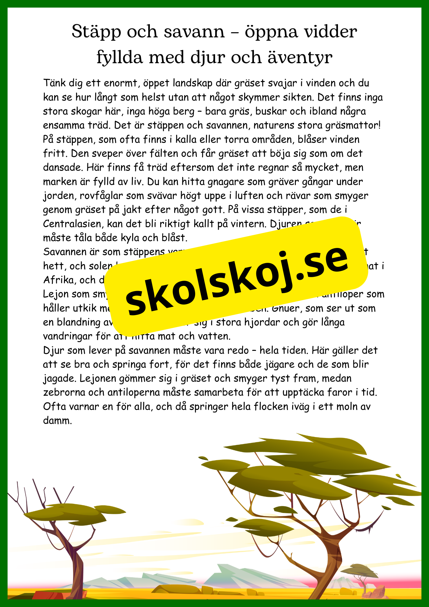 Smart i naturen - Årskurs 4 - 6 (24 - sidor)