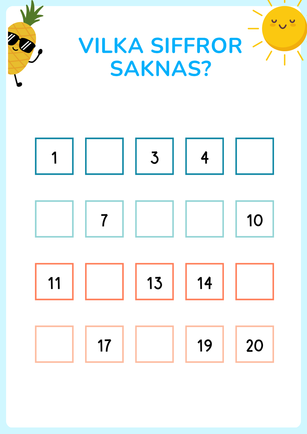 Min sommarbok - (33 sidor)