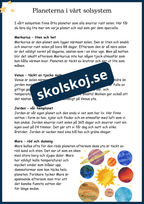 Upptäck universum - Årskurs 4 - 6 (26 sidor)