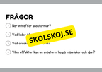 Naturliga katastrofer - Läsförståelse