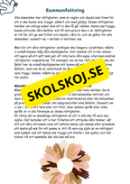 Att vara sig själv: Dina rättigheter och ansvar - Årskurs 4 - 6