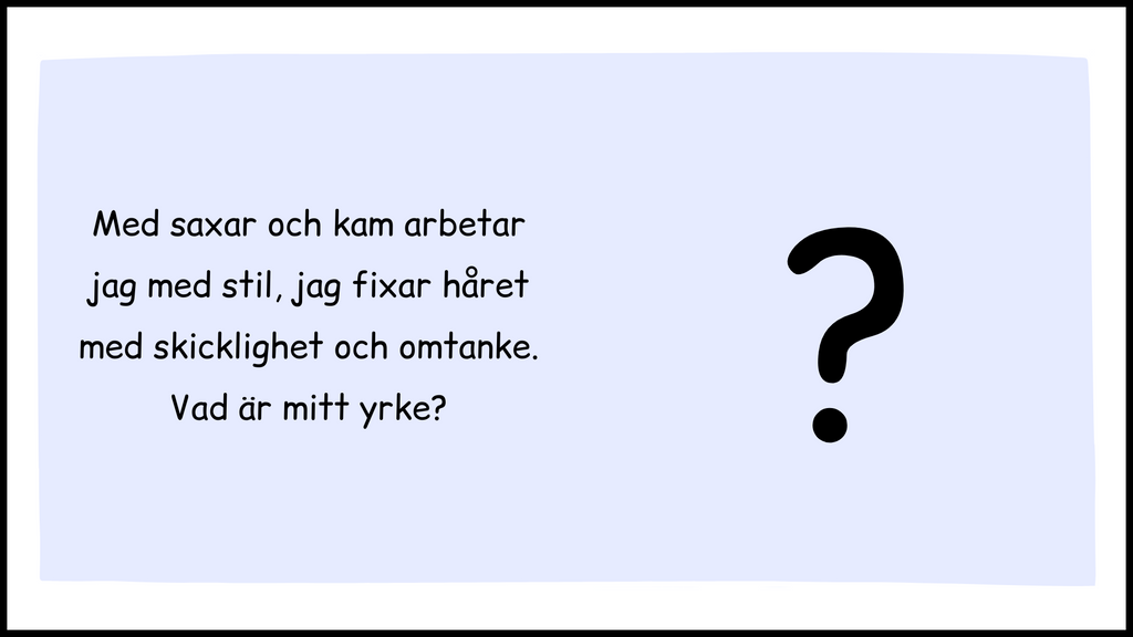 Vad jobbar de med - Häfte (28 sidor)