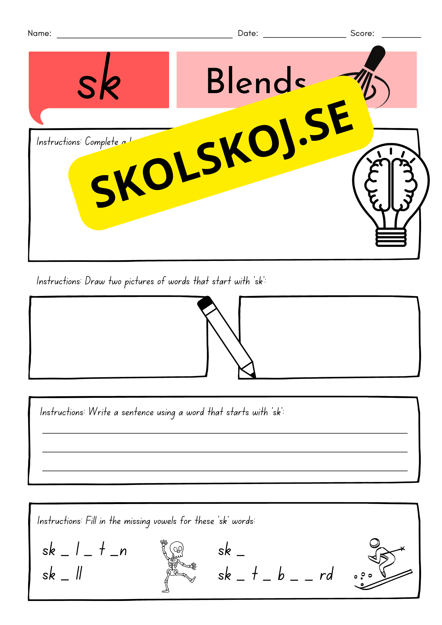 Word blends - Engelska