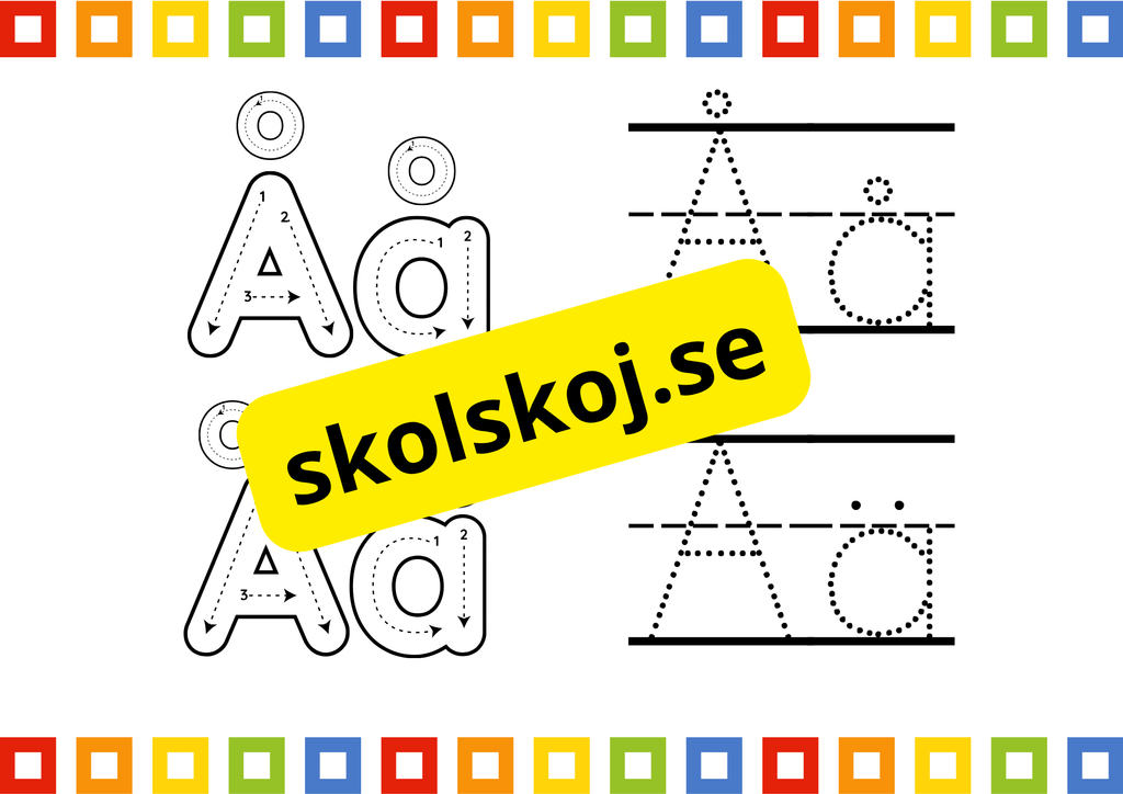 Dags att spåra bokstäver - Häfte