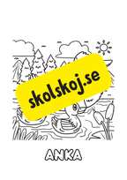 Färgläggningsbok - Djur (25 sidor)