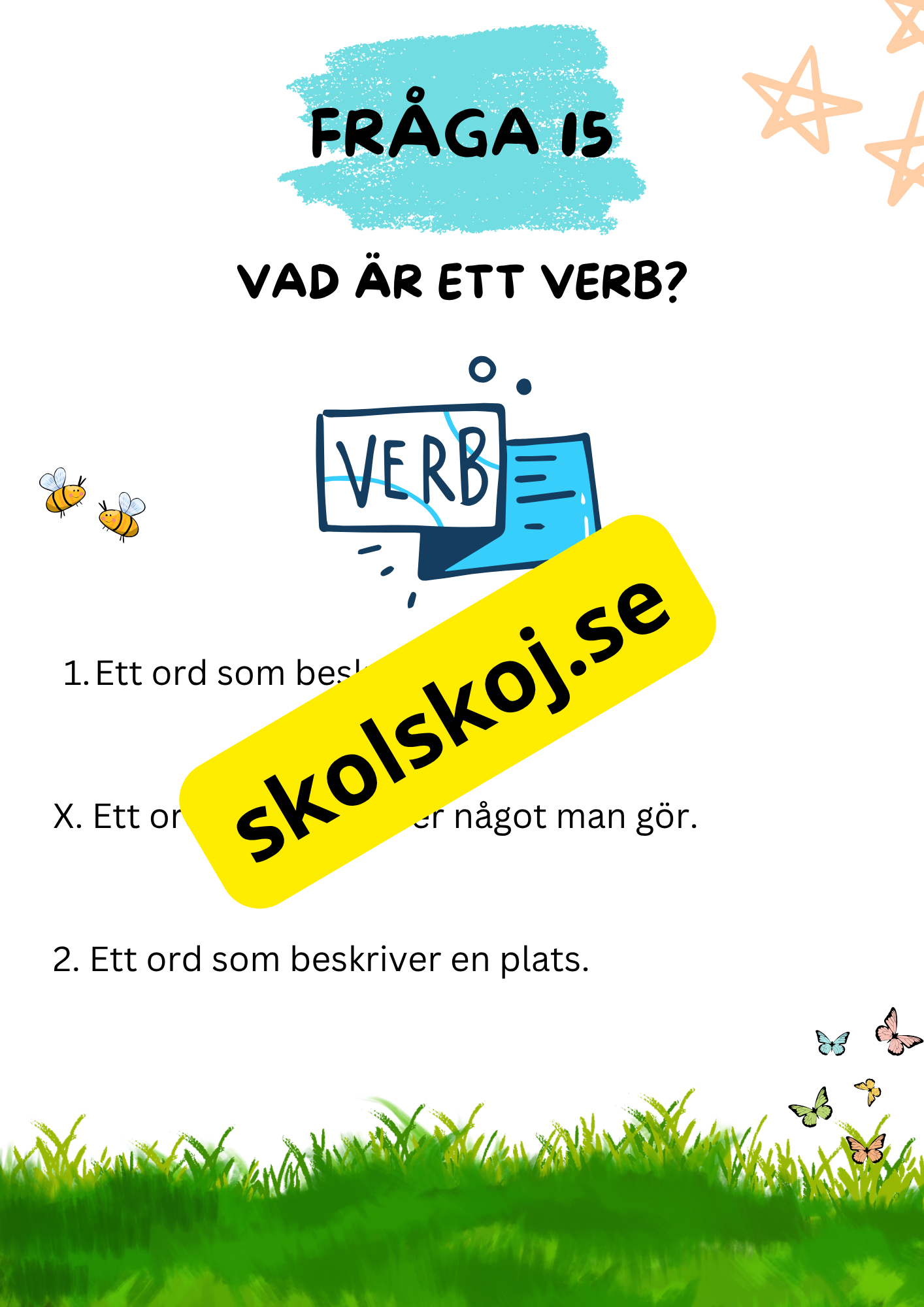 Tipspromenad - Årskurs 5 - Skolstart