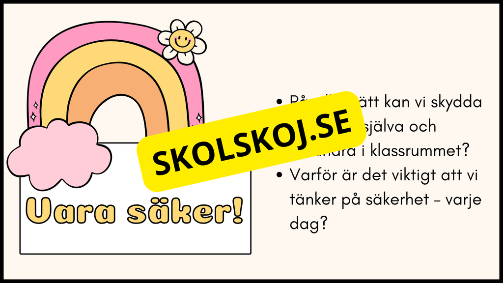 Klassrumsregler - Häfte