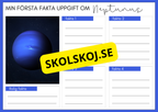 Upptäck solsystemet och skapa din egen planet