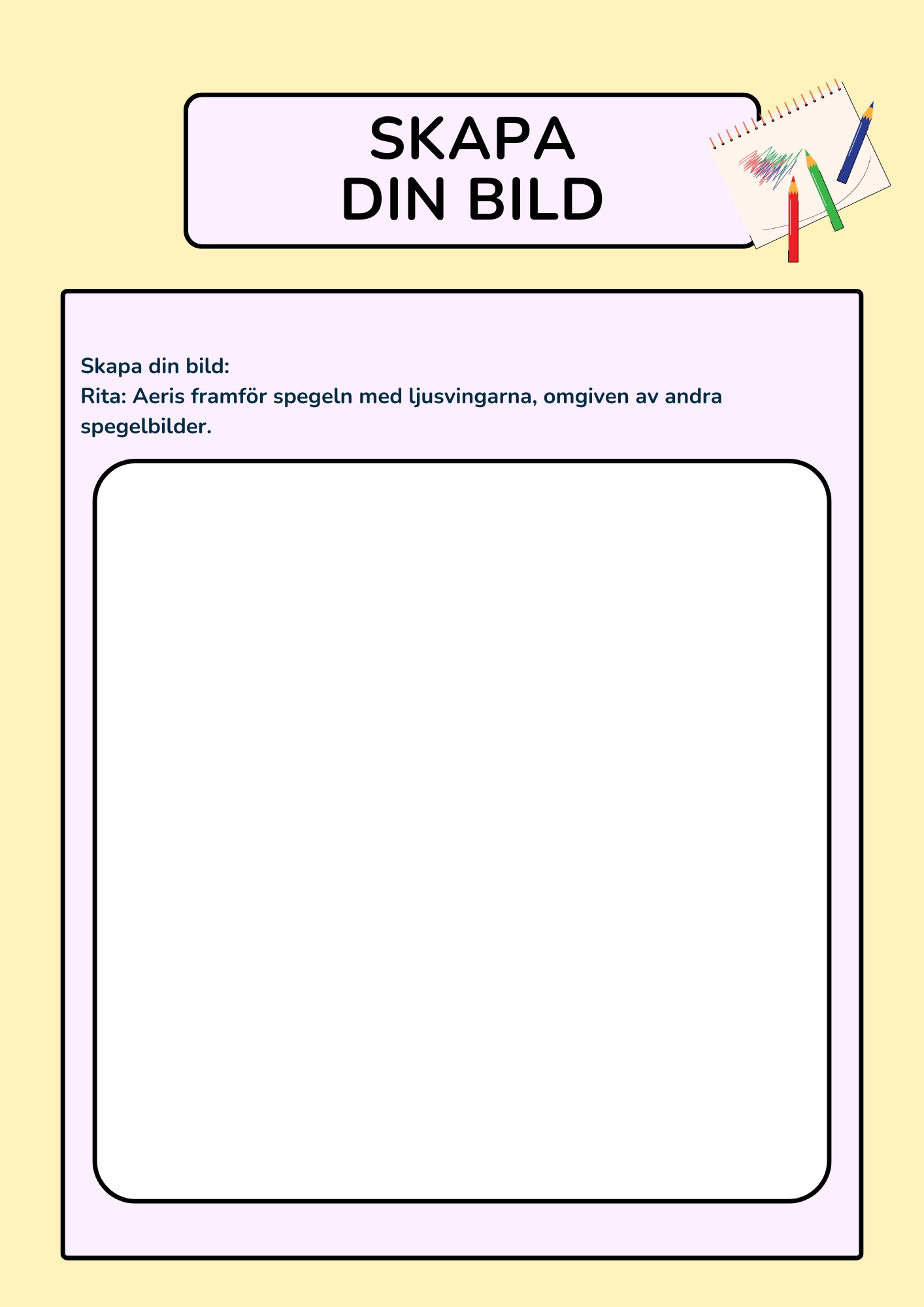 Aeris och Skuggvinden - Läsförståelsehäfte (26 sidor)