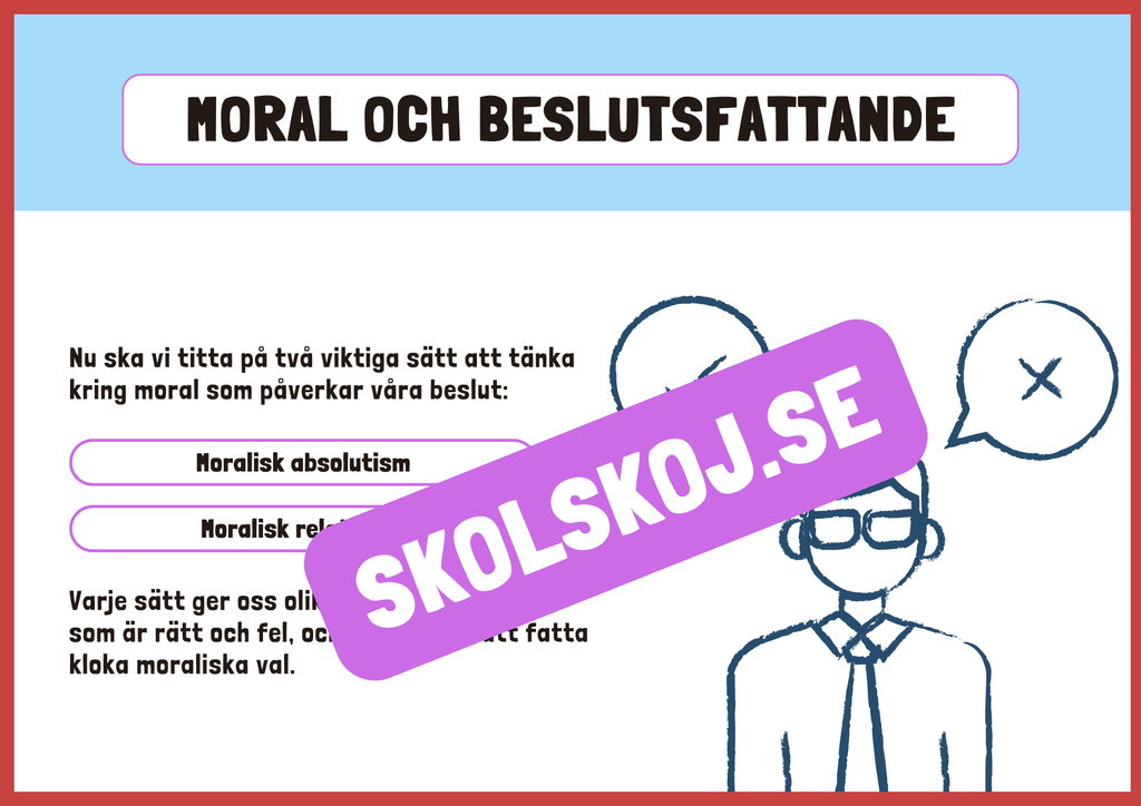Etik och moral - Häfte