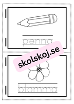 Min skrivbok - Minibok - 40 sidor