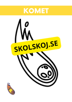 Solsystemet - Akvarellmålning