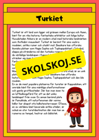 Upptäck världen - Fakta och läsförståelse - 29 sidor