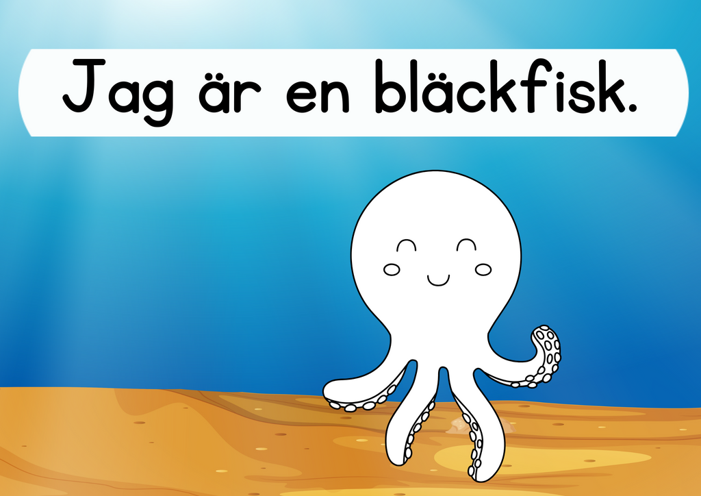 Jag kan läsa - Tema Djur