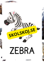 Vilda djur - Bildkort