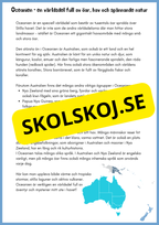 Upptäck världen - En resa genom världsdelar och världshav - Årskurs 3 - 6