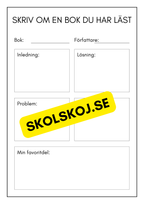 Fröken jag är klar - Yngre elever (26 sidor)
