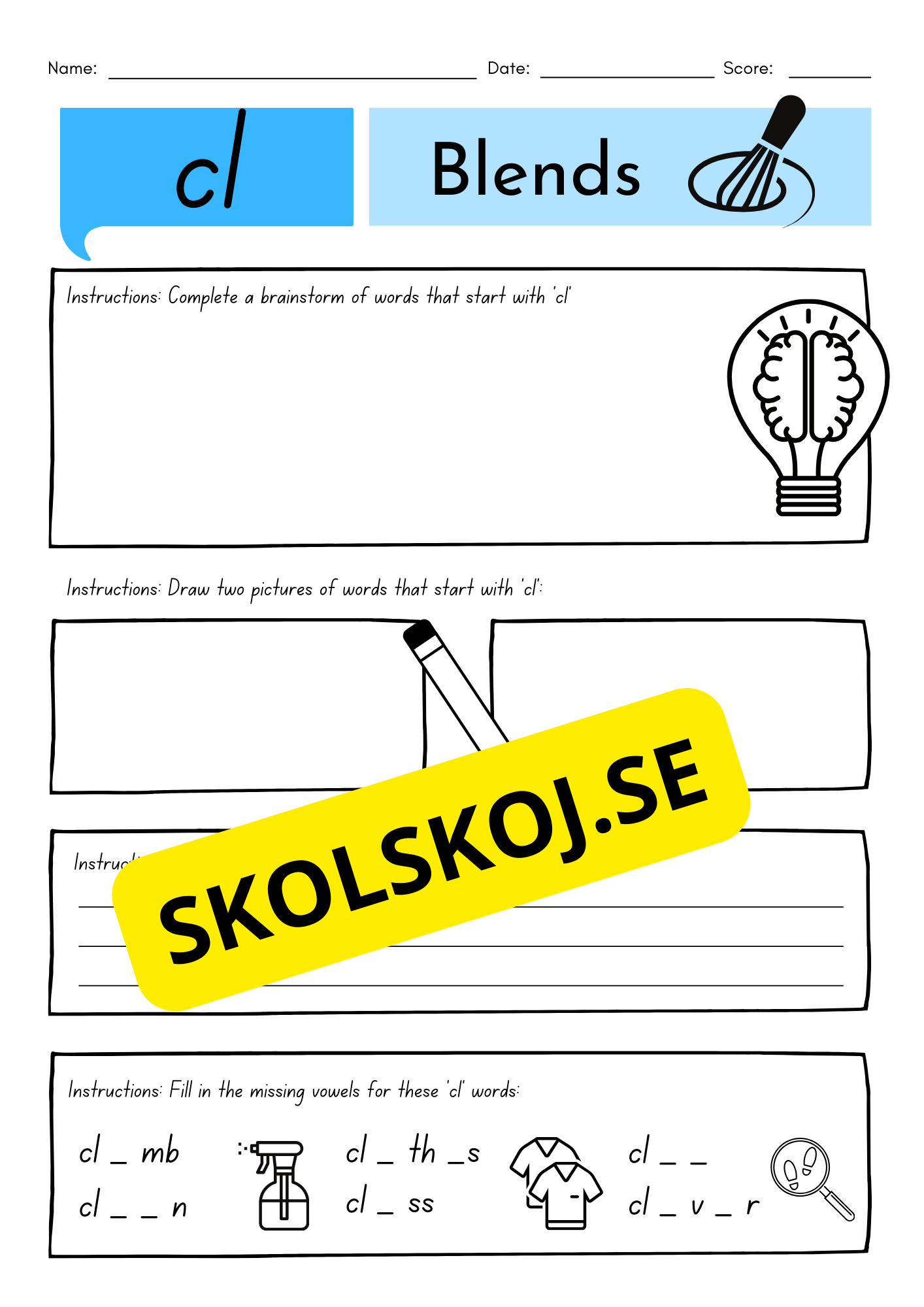 Word blends - Engelska