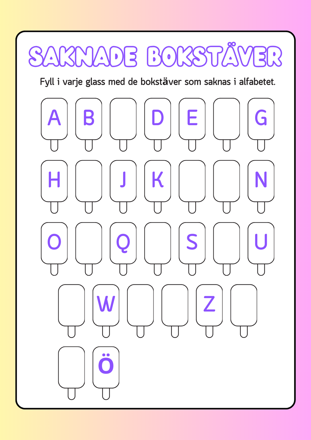 Min nya sommarbok