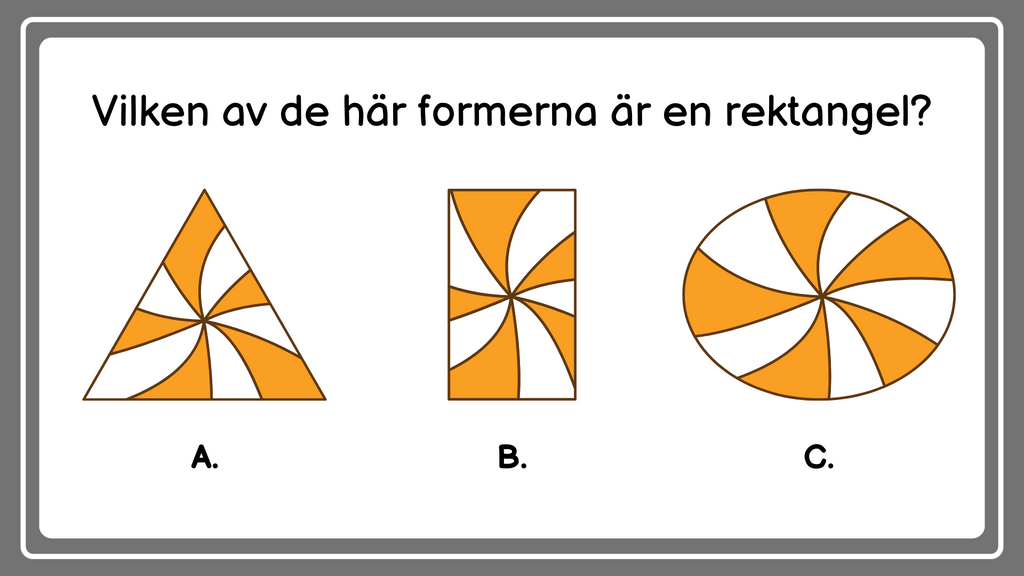 Skoj med former - Frågesport (38 sidor)