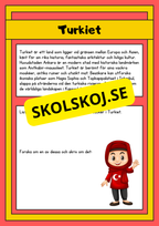 Upptäck världen - Fakta och läsförståelse - 29 sidor