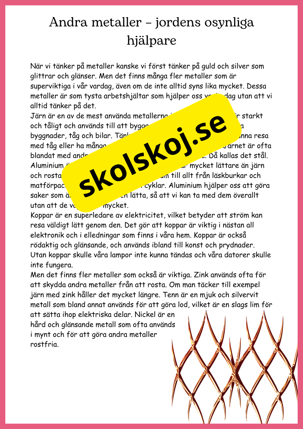 Ämnen överallt - Årskurs 4 - 6