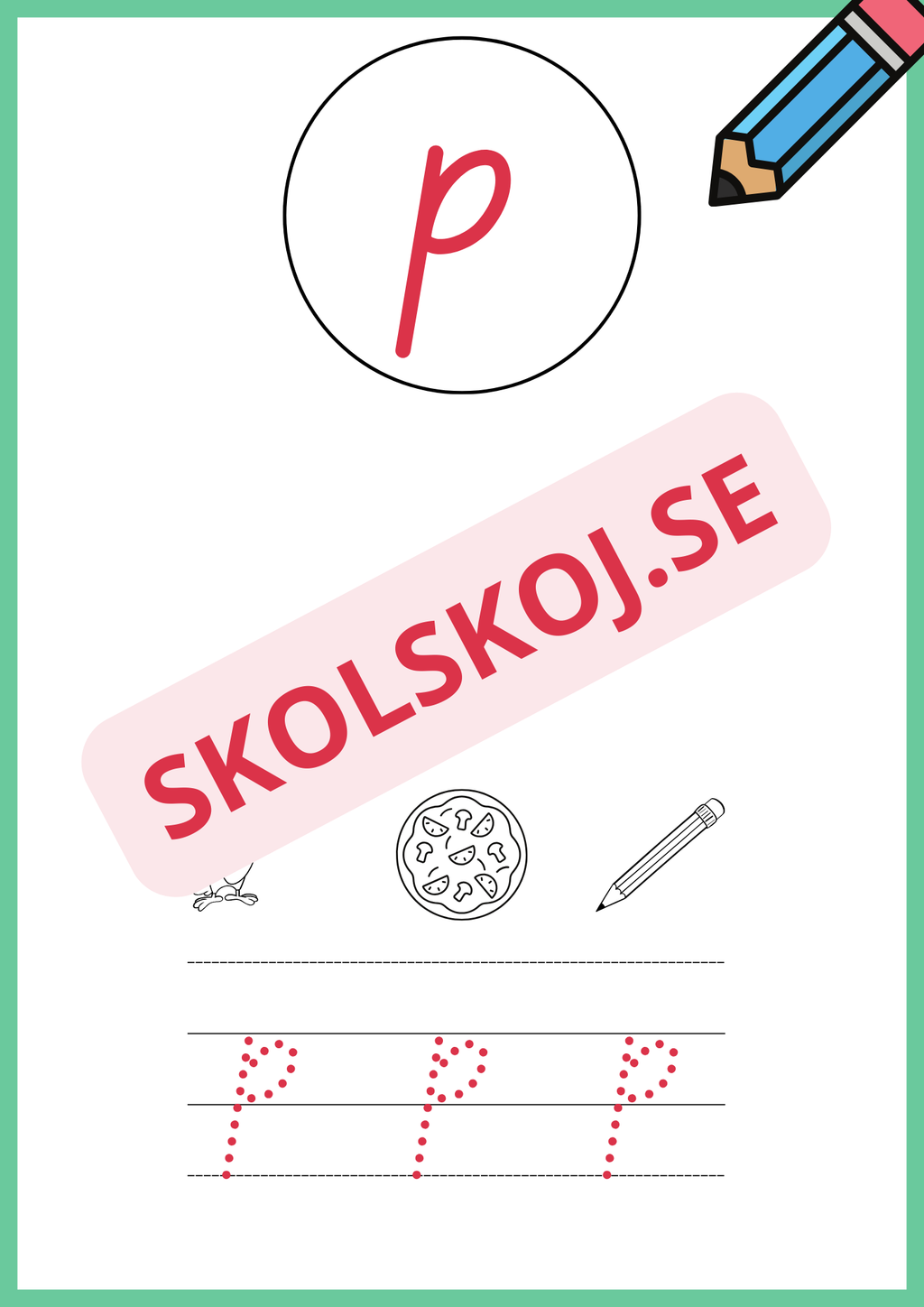 Jag lär mig alfabetet - Hela alfabetet