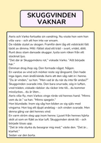 Aeris och Skuggvinden - Läsförståelsehäfte (26 sidor)