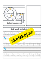 Vi lär oss alfabetet - Hela alfabetet