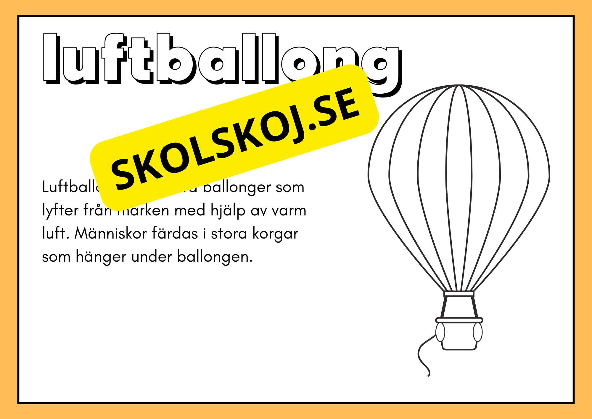 Fordon - Målarbok och fakta