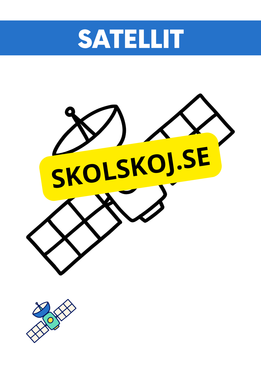 Solsystemet - Akvarellmålning