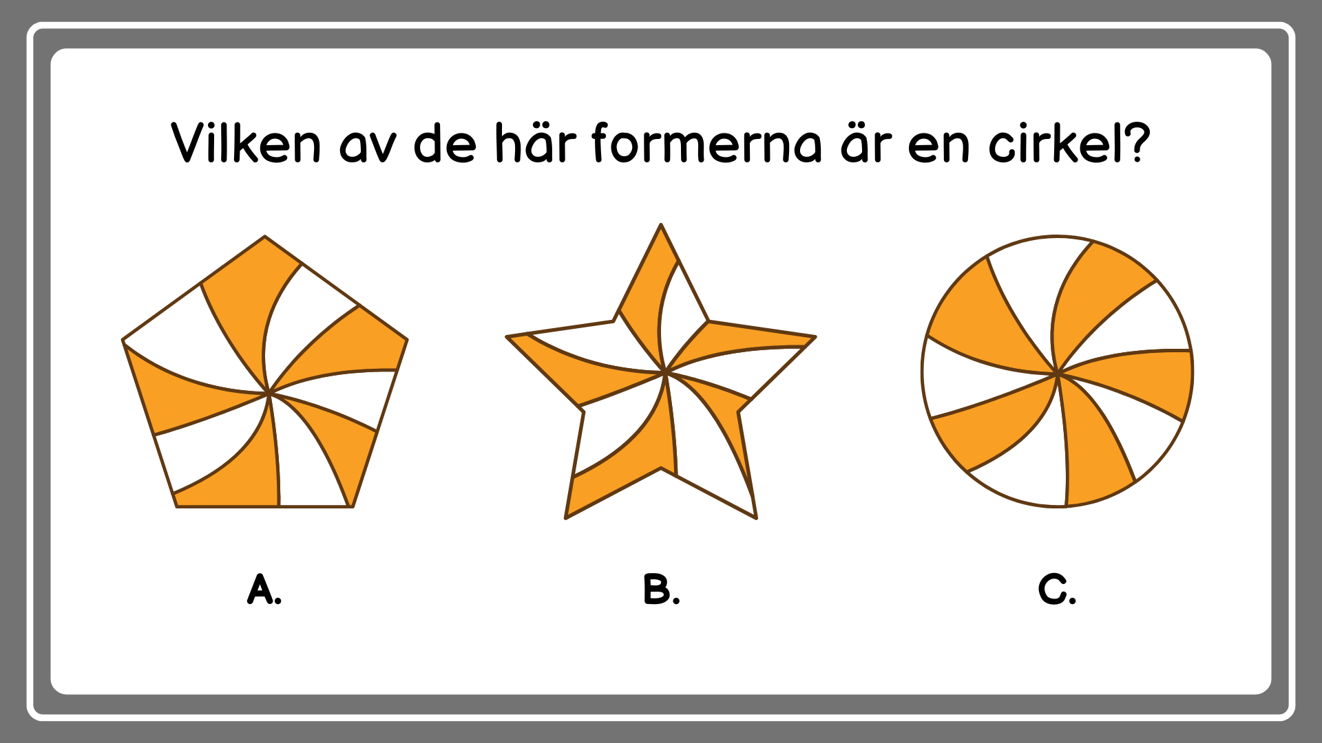 Skoj med former - Frågesport (38 sidor)