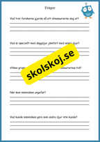 Livets fantastiska resa på jorden - Fakta + frågor - Åk 4 - 6
