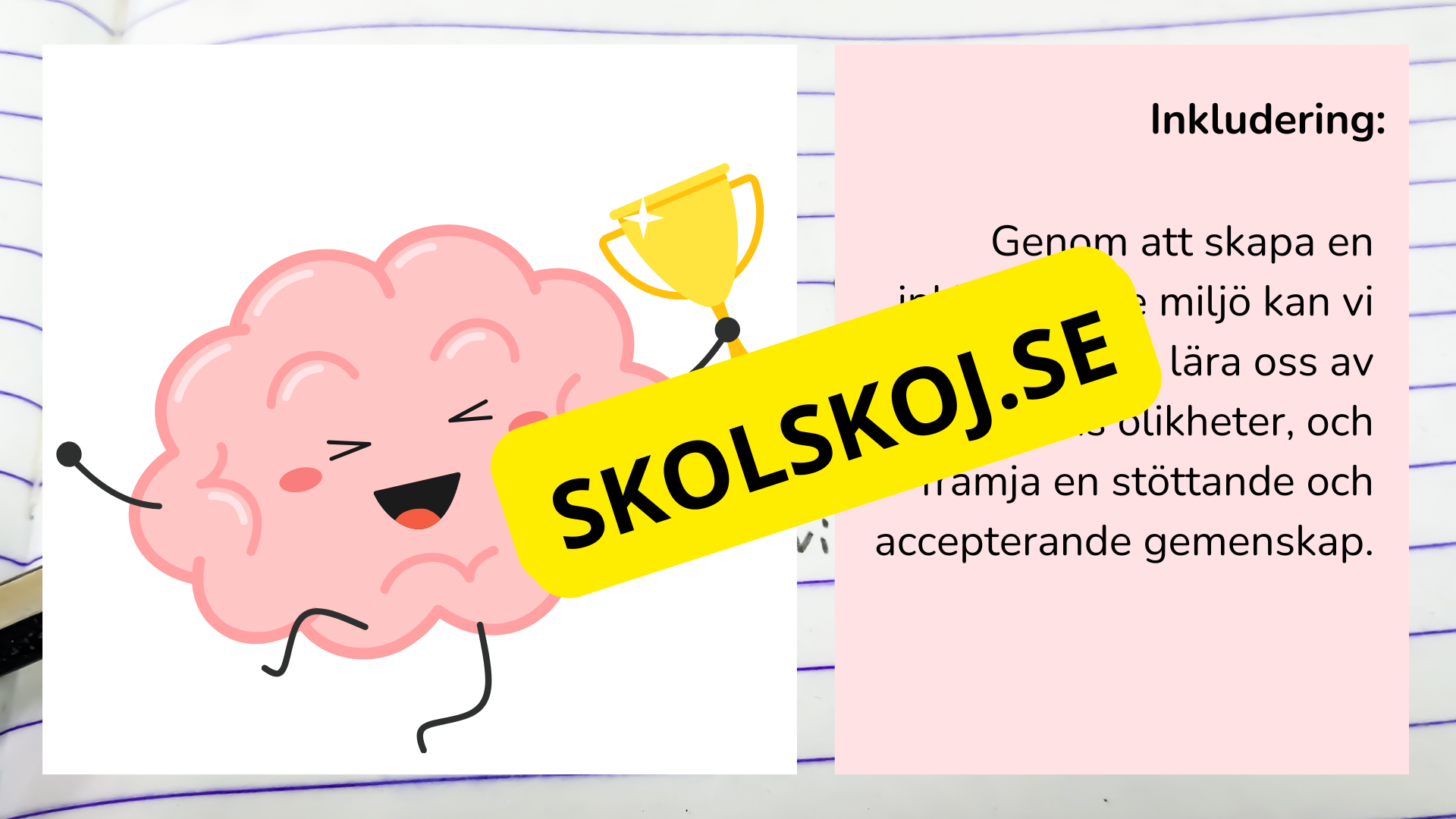 Neurodiversitet, socialt och emotionellt lärande (SEL) och inkludering + frågor