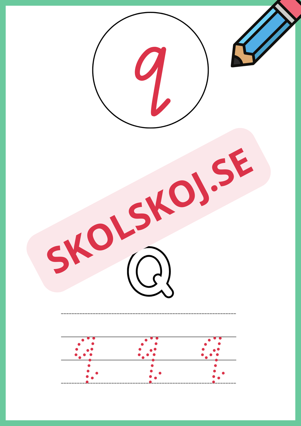 Jag lär mig alfabetet - Hela alfabetet