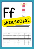 Träna finmotoriken - Lär dig alfabetet
