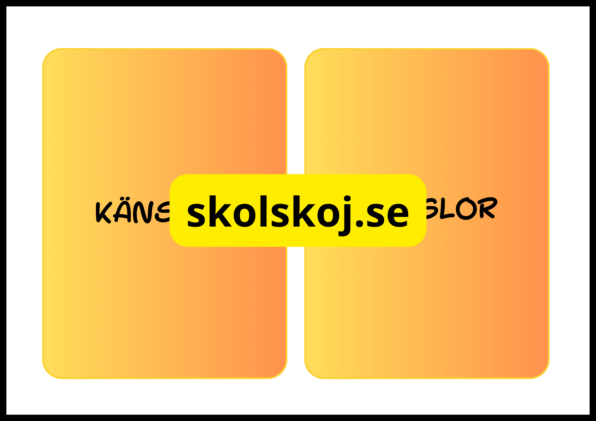 Memory - Känslor