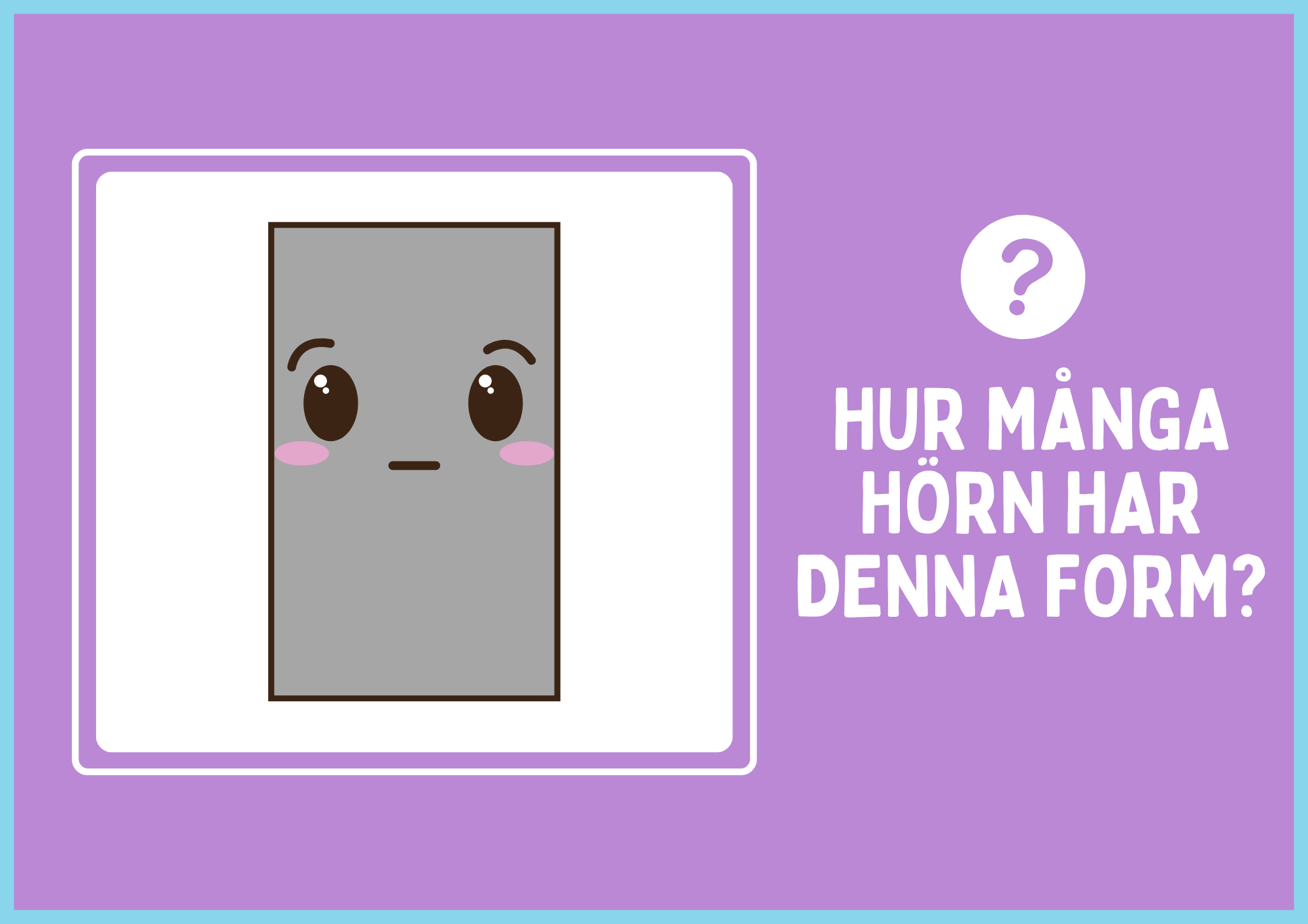 Vi lär oss former - Häfte - Presentation